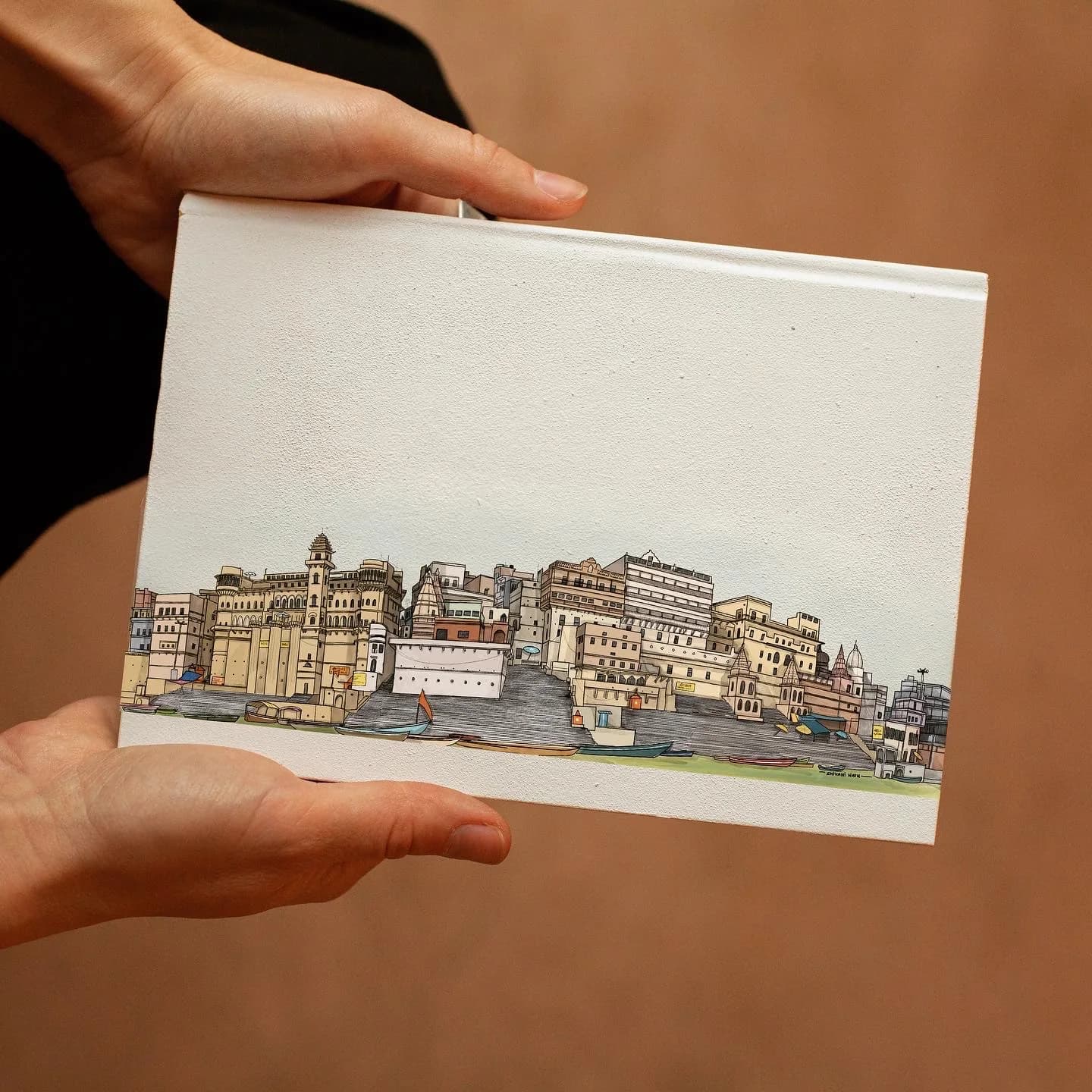 Ghats notebook, in colour